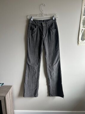 Lee Vintage Corduroy Pant Grey Size 26